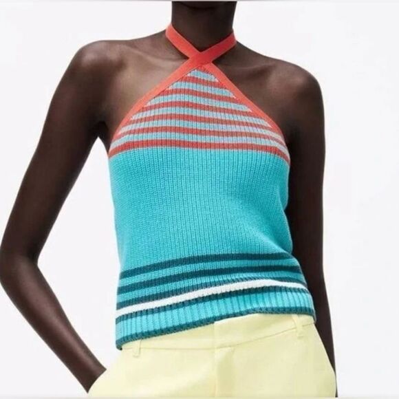 Zara Sweater Halter Top - Picture 1 of 5